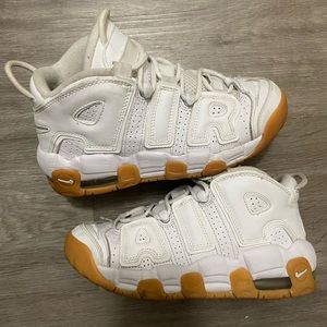 Air More Uptempo White Gum